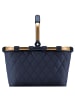 Carrybag Shopper Tasche 48 cm frame rhombus midnight gold