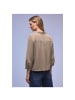 Street One Langarmbluse in light terra mocha