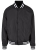 Urban Classics College Jacket in black