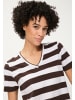 Olsen Shirt in weiß schoko - 0001