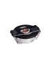 Ritzenhoff & Breker Auflaufform mit Frischhaltedeckel Cucina 840 ml schwarz in schwarz