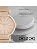 Oozoo Analog-Armbanduhr Oozoo Timepieces rosegold mittel (ca. 36mm)