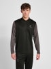 Hummel Hummel Halbreißverschluss Jacke Hmlongrid Herren in JET BLACK/FORGED IRON
