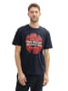 Tom Tailor Print T-Shirt für Herren in kombi