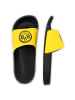 BVB BVB Iconic Lifestyle Badeschlappen in schwarzgelb