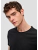 QS T-Shirt in 9999_schwarz