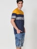 KOROSHI Kurzarm-t-shirt. in gelb