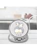 Mr. & Mrs. Panda Tablettenbox Pinguine Kuscheln ohne Spruch in Grau Pastell