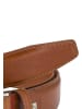 Pierre Cardin Ledergürtel Basic in Cognac