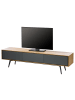 home24 TV-Lowboard Danica in Dunkelgrau