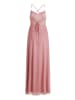 Vera Mont Abendkleid im Glitzer-Look in Rosé/Silver