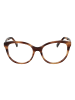 Max Mara Damen Optische Fassungen Rund Braun