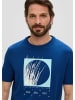 s.Oliver T-Shirt kurzarm in Blau