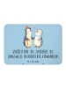 Mr. & Mrs. Panda Magnet Großeltern Zauberer mit Spruch in Blau Pastell