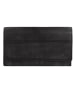 Greenburry Destressed Geldbörse RFID Schutz Leder 18.5 cm in silver grey