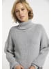 usha BLUE LABEL Damen Strickpullover in Grau Melange