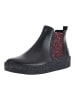 Gabor Stiefelette in Schwarz/Rot