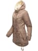 Navahoo Wintermantel La Viva in Taupe Grey