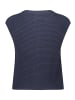 Betty Barclay Grobstrickjacke ohne Arm in dunkelblau