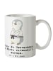 Mr. & Mrs. Panda Tasse Judo Umarmungen mit Spruch in Weiß