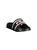 Fila Schwarzer Polyurethan-Slipper