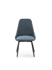 CALICOSY 2er-Set Stühle MARCKERIC  in Blau  - (W)  x (H)  x (L)  cm