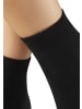 Bench Kurzsocken in 2x schwarz uni, 2x grau meliert, 2x grau geringelt