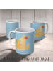 Mr. & Mrs. Panda Camping Tasse Fuchs Mama ohne Spruch in Blau Pastell