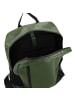 Greenburry Upcycled Tarpaulin Daypack 39.5 cm Laptopfach in olive-black