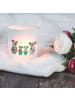 Mr. & Mrs. Panda Windlicht aus Glas Koala Familie zwei ohne Spruch in Transparent