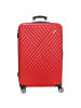 Paradise by CHECK.IN Kingston - 4-Rollen-Trolley Set 3tlg. (lila) in rot