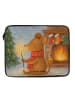 Mr. & Mrs. Panda Laptoptasche Maus Weihnachten Design ohne Spruch in Weiß