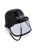 relaxdays 2 x SWAT Helm in Schwarz - (B)22,5x (H)24,5 x (T)28 cm