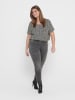 ONLY Carmakoma Curvy Skinny Jeans Plus Size Übergröße Stretch Denim CARAUGUSTA in Grau