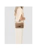 Lacoste Champs Elysees Handtasche Leder 24 cm taupe