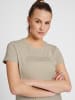 Hummel T-Shirt Hmlte Cali Damen in BLACK/CHATEAU GREY