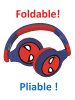 Lexibook Spider-Man 2-in-1 Bluetooth® & Kabel-Kopfhörer faltbar