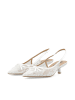 Bianco Kitten Heels in WhiteLace