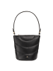 DuDu Barbara Schultertasche Leder 21.5 cm in black