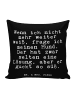 Mr. & Mrs. Panda Kopfkissen Wenn ich nicht mehr... mit Spruch in Schwarz