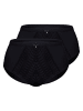 Sassa 2er Pack Taillenslip in Black