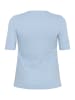 KAFFE curve T-Shirt kurzarm KCcarina Tight fit in Soft Chambray