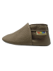 Yalion Leder-Krabbelschuhe in Hellbraun