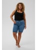 KAFFE curve Jeansshorts KCemila Regular fit in Medium Blue Denim