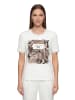 Betty Barclay Basic Shirt mit Aufdruck in Patch Cream/Brown