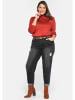 sheego Mom-Jeans in black Denim