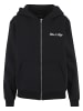 Mister Tee Mister Tee Rise & Slay Ladies Fluffy Zip Hoody in black