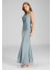SWING Abendkleid in blau - 0001