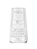 Mr. & Mrs. Panda Sektglas Hamster Hut mit Spruch in Transparent