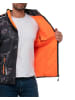 Geographical Norway Jacke S in Black-Orange